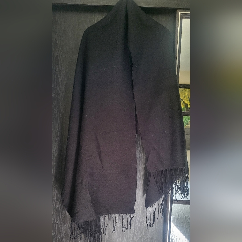 Huge Black H&M 84 by 30-inch scarf